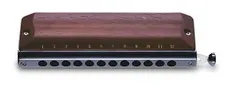 سازدهنی کروماتیک سوزوکی مدل G-48 WOOD - harmonica suzuki g-48 wood
